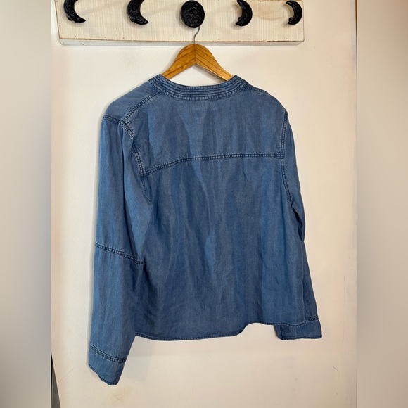 Blue Denim Women's Top - Picture 7 of 8